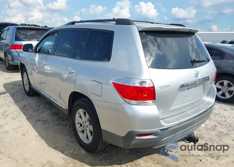 2011 Toyota Highlander Base V6 from USA, damaged, VIN 5TDZK3EH4BS040485